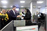 بازدید وزیر ارتباطات از اداره پست شهید مفتح به مناسبت روز جهانی پست