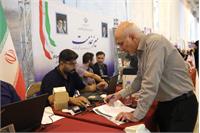میز خدمت وزارت ارتباطات و فناوری اطلاعات همزمان با هفته دولت در مصلی تهران