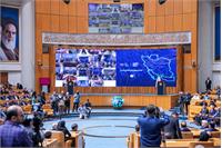 آیین یک ایران متصل با حضور رییس جمهور و وزیر ارتباطات