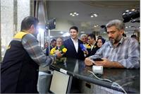 بازدید وزیر ارتباطات از اداره پست شهید مفتح به مناسبت روز جهانی پست