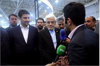 بازدیدمعاون اول رئیس‌جمهور و وزیر ارتباطات از بیست‌ونهمین نمایشگاه بین‌المللی الکامپ