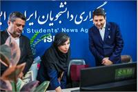 بازدید وزیر ارتباطات از خبرگزاری ایسنا به مناسبت روز خبرنگار